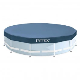 Bâche De Protection Intex Pour Piscine Tubulaire Ronde Ø 3,66 M 3 Bâche De Protection Intex Pour Piscine Tubulaire Ronde Ø 3,66 M