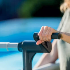 Enrouleur De Bâche Pour Piscine Hors-sol Intex -Equipements De Piscine 28051 enrouleur bache bulles piscines rectangulaires 3