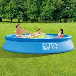 Piscine Autoportée Intex Easy Set 3,05 X 0,61 M + épurateur 1 M³/h -Equipements De Piscine 28116np raviday piscine intex easy set 244 061 ambiance min 1