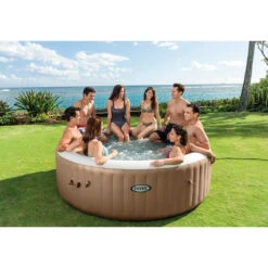 Spa Gonflable Intex PureSpa Sahara 8 Places -Equipements De Piscine 28412ex ambiance 3 min