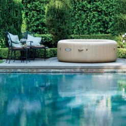 Spa Gonflable Intex PureSpa Sahara 6 Places -Equipements De Piscine 28428ex spa gonflable sahara 6 places