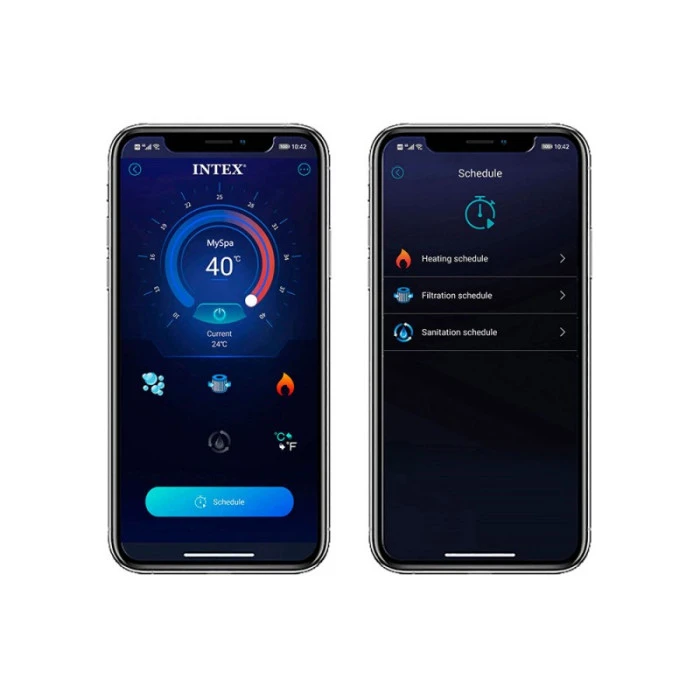 Spa Gonflable Intex PureSpa Chevron 4 Places 8 Spa Gonflable Intex PureSpa Chevron 4 Places – Image 6