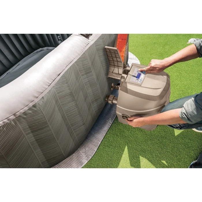 Spa Gonflable Intex PureSpa Chevron 4 Places 6 Spa Gonflable Intex PureSpa Chevron 4 Places – Image 4