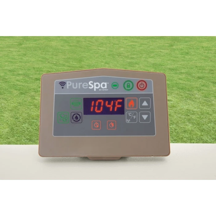 Spa Gonflable Intex PureSpa Chevron 4 Places 7 Spa Gonflable Intex PureSpa Chevron 4 Places – Image 5