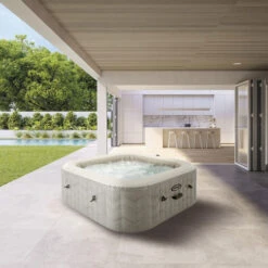 Spa Gonflable Intex PureSpa Chevron 6 Places -Equipements De Piscine 28472ex ambiance 2 min