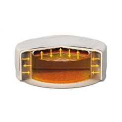 Couverture Thermique Pour Spa Gonflable Intex Pure Spa Rond 4 Places -Equipements De Piscine 28523 couverture spa ecoenergetique intex 3