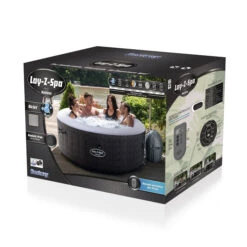Spa Gonflable Bestway Lay-Z Spa HAVANA AirJet 4 Places -Equipements De Piscine 54298 carton reduit min 1