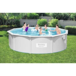Piscine En Acier Bestway Hydrium - 4,60 X 1,20 M -Equipements De Piscine 56384 piscine tubulaire bestway hydrium 460 x 120 cm ambiance