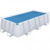 Bâche à Bulles Bestway Rectangulaire 4,57 X 2,47 M Pour Piscine De 4,88 X 2,74 X 1,22 M -Equipements De Piscine 58290e 1