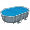 Bâche à Bulles Ronde Ou Ovale Pour Piscine Bestway-529 X 250 Cm -Equipements De Piscine 58303e 1