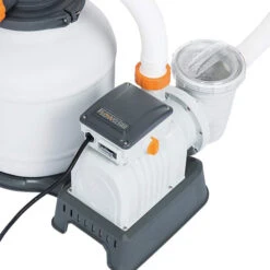 Filtre à Sable Complet Bestway Flowclear 8,327 M³/h -Equipements De Piscine 58499 filtre sable 8 327 m3h pompe 1