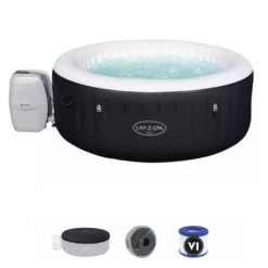 Spa Gonflable Bestway Lay-Z Spa MIAMI AirJet 4 Places -Equipements De Piscine 60001 spa gonflable bestway lay z spa miami accessoires