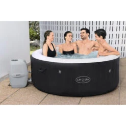 Spa Gonflable Bestway Lay-Z Spa MIAMI AirJet 4 Places -Equipements De Piscine 60001 spa gonflable bestway lay z spa miami ambiance