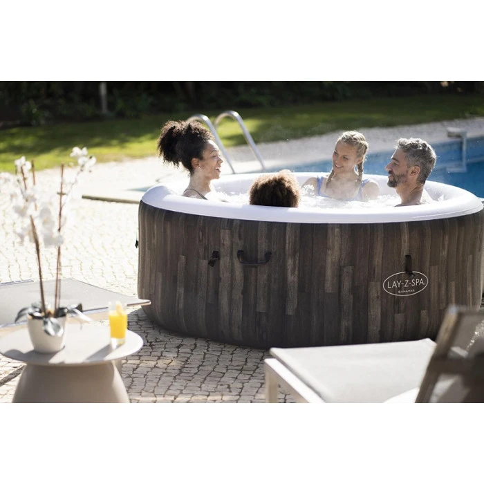 Spa Gonflable Bestway Lay-Z Spa BAHAMAS AirJet 4 Places 7 Spa Gonflable Bestway Lay-Z Spa BAHAMAS AirJet 4 Places – Image 5
