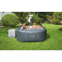 Spa Gonflable Bestway Lay-Z Spa HAWAII HydroJet Pro 6 Places -Equipements De Piscine 60031 spa gonflable bestway hawaii hydrojet pro 4 6 places ambiance