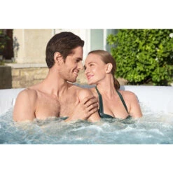 Spa Gonflable Bestway Lay-Z Spa MADRID AirJet 4 Places -Equipements De Piscine 60055 spa gonflable bestway lay z spa madrid couple