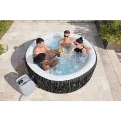Spa Gonflable Bestway Lay-Z Spa HOLLYWOOD AirJet 6 Places -Equipements De Piscine 60059 spa gonflable bestway lay z spa hollywood ambiance