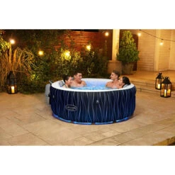 Spa Gonflable Bestway Lay-Z Spa HOLLYWOOD AirJet 6 Places -Equipements De Piscine 60059 spa gonflable bestway lay z spa hollywood ambiance 3