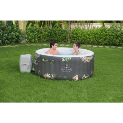 Spa Gonflable Bestway Lay-Z Spa ARUBA AirJet 3 Places -Equipements De Piscine 60061 spa gonflable bestway lay z spa aruba ambiance 2