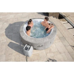 Spa Gonflable Bestway Lay-Z Spa ZURICH AirJet 4 Places -Equipements De Piscine 60065 spa gonflable bestway lay z spa zurich ambiance 2