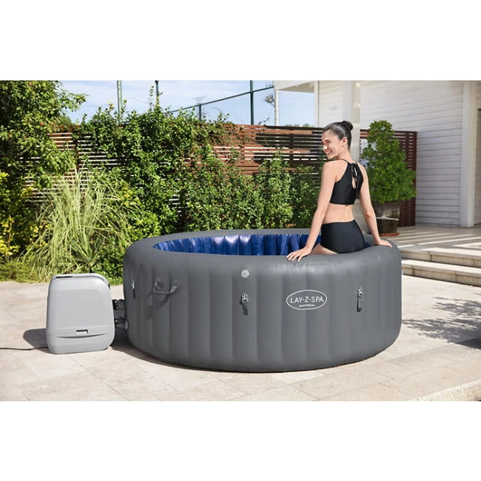Spa Gonflable Bestway Lay-Z Spa SANTORINI HydroJet Pro 7 Places 6 Spa Gonflable Bestway Lay-Z Spa SANTORINI HydroJet Pro 7 Places – Image 4