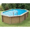 Piscine En Bois Octogonale Ubbink Sunwater 4,90 X 3,00 X 1,20 M - Liner Bleu -Equipements De Piscine 7504595 piscine bois octogonale ubbink sunwater 300 490 bleu 2