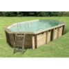 Piscine En Bois Octogonale Ubbink Sunwater 4,90 X 3,00 X 1,20 M - Liner Beige -Equipements De Piscine 7504596 piscine bois octogonale ubbink sunwater 300 490 beige