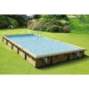 Piscine En Bois Rectangulaire Ubbink Linéa 8,00 X 5,00 X 1,40 M - Liner Bleu -Equipements De Piscine 7504771 piscine bois rectangulaire ubbink linea 500x800 bleu
