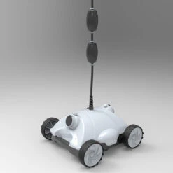 Robot Nettoyeur Fond De Piscine Ubbink Robotclean 1 Noir Et Blanc -Equipements De Piscine 7505501 robot nettoyeur fond piscine ubbink robotclean 1 noir blanc fond