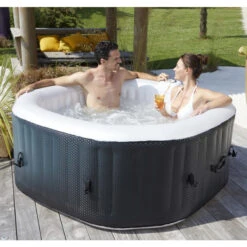Spa Gonflable Ubbink Infinite Spa Octo Plus 4 Places -Equipements De Piscine 8680019 spa gonflable ubbink infinite spa octo plus 4 places ambiance 2