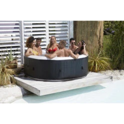 Spa Gonflable Ubbink Infinite Spa Octo Plus 6 Places -Equipements De Piscine 8680020 spa gonflable ubbink infinite spa octo plus 6 places ambiance