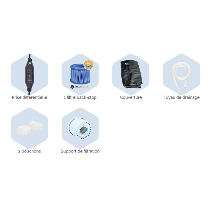 Spa Portable Netspa Vita Seul 4 Personnes 4 Spa Portable Netspa Vita Seul 4 Personnes – Image 2