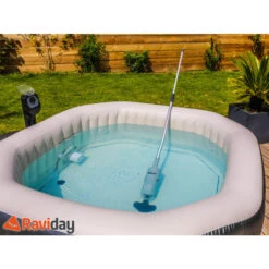 Aspirateur Nettoyeur à Batterie Pour Piscine Et Spa Intex -Equipements De Piscine aspirateur nettoyeur batterie piscine spa intex