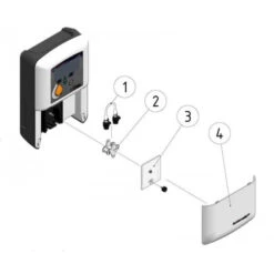 Tuyau Pour Pompe Doseuse Automatic PH Bayrol (2017-2020) -Equipements De Piscine automatic bayrol vue eclatee eau2