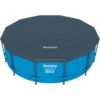 Bâche De Protection Bestway Ronde 3,70 M Pour Piscine De 3,60 Ou 3,66 M -Equipements De Piscine bache 4 saisons piscine bestway diam 306 366 1
