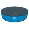 Bâche De Protection Bestway Ronde 4,57 M Pour Piscine De 4,57 Ou 4,60 M -Equipements De Piscine bache 4 saisons piscine bestway diam 457 steel pro 1