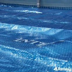 Bâche à Bulles Intex Pour Piscine Rectangulaire L 5,49 X L 2,74 M -Equipements De Piscine bache bulles intex raviday 3 2