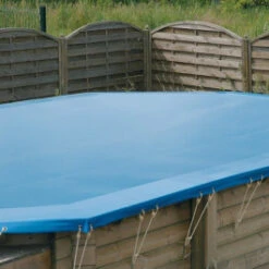 Bâche Hivernage Piscine Octogonale Longue Ubbink 400 X 670 Cm