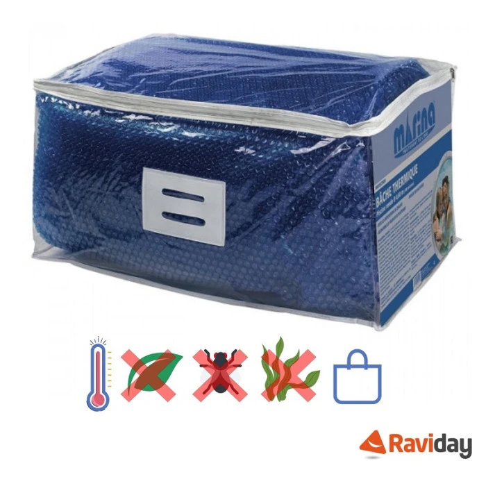 Bâche à Bulles Marina 180 Microns Pour Piscine Ø 4,60 M 4 Bâche à Bulles Marina 180 Microns Pour Piscine Ø 4,60 M – Image 2