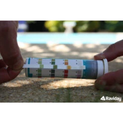 Tube De 50 Bandelettes D'analyse Et Test PH Bayrol Quicktest -Equipements De Piscine bayrol bandelettes test ph chlore 2