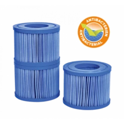 Bloc Pour Cartouche + 1 Cartouche Antibactérienne De Spa Netspa -Equipements De Piscine cartouche bacti stop