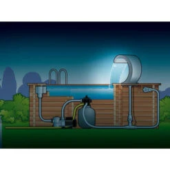 Cascade Pour Piscine Ubbink Mamba Acryl-LED -Equipements De Piscine cascade mamba acryl led ubbink sch ma2 piscine