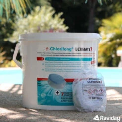 Bayrol E.Chlorilong Ultimate 7 - Galets De Chlore Bi-phases 7 Fonctions 10,2kg -Equipements De Piscine chlore 7 fonctions bayrol e chlorilong ultimate 7 raviday min