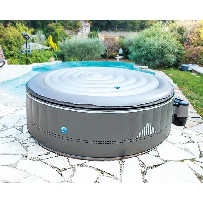 Couvercle Gonflable Rond Pour Spa Netspa Malibu Et Montana 4 Personnes 4 Couvercle Gonflable Rond Pour Spa Netspa Malibu Et Montana 4 Personnes – Image 2