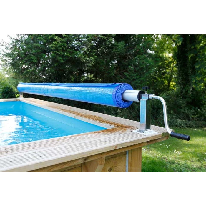 Enrouleur De Bâche à Bulles Pour Piscine En Bois Ubbink Premium 5 Enrouleur De Bâche à Bulles Pour Piscine En Bois Ubbink Premium – Image 3