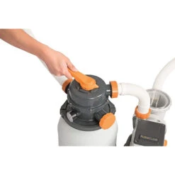 Filtre à Sable Complet Bestway Flowclear 5,6 M³/h -Equipements De Piscine flowclear bestway 5 678 m3h vanne