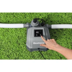 Electrolyseur D'eau Salée Bestway Hydrogénic Pour Piscine < 27m³ -Equipements De Piscine flowclear chlorinateur deau salee hydrogenic 6g h 3