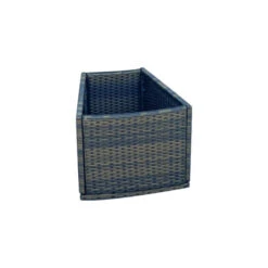 Entourage Rotin Pour Spa Bestway Lay-Z-Spa Ø 180 Cm - Gris Anthracite -Equipements De Piscine habillage de spa rond bestway 4 pieces 17417 3