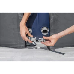 Couverture Thermique Pour Spa Carré Bestway L 180 X L 180 X H 71 Cm -Equipements De Piscine housse thermique carree energysense 180 m x 180 m x 71 cm lay z spa 3