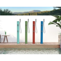 Douche Solaire Jolly Go 20L-Bleu Capri -Equipements De Piscine jolly go galerie 06